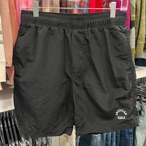 American Eagle Black Shorts